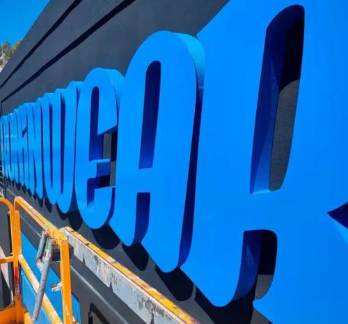 letras corporeas en pvc 