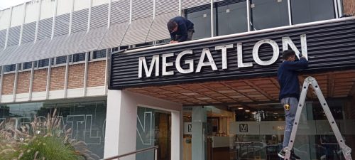 letras de acrilico megatlon